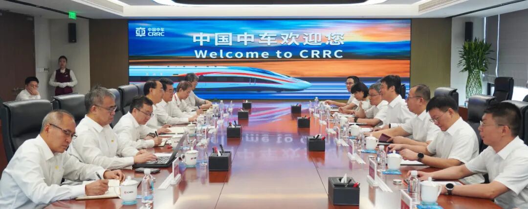 孟祥宇帶隊拜訪中國中車集團